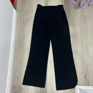 Zara Wide Leg Black Trousers